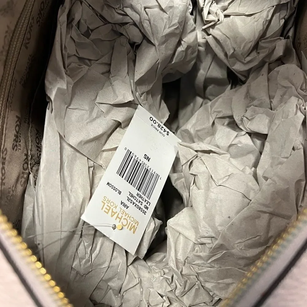 🔥🎁NWT! Michael Kors ARIA Satchel Handbag Msrp:$428.00